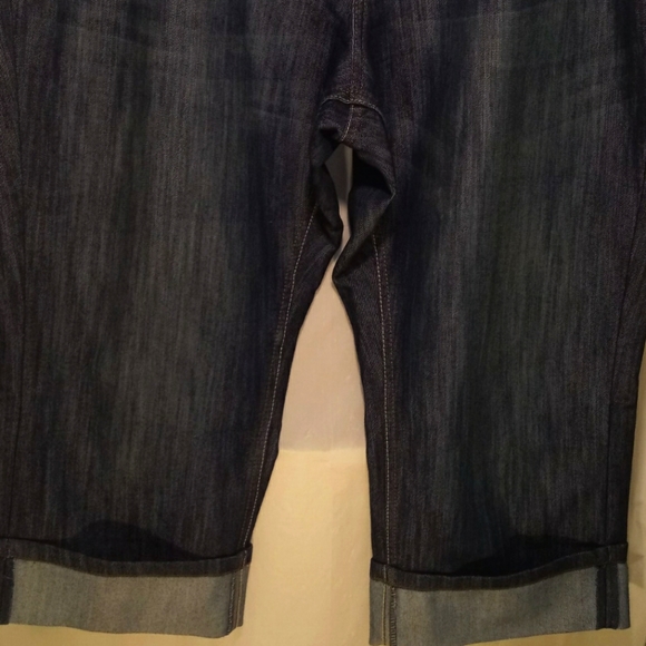 MERONA DENIM CAPRIS PANTS - Picture 2 of 6